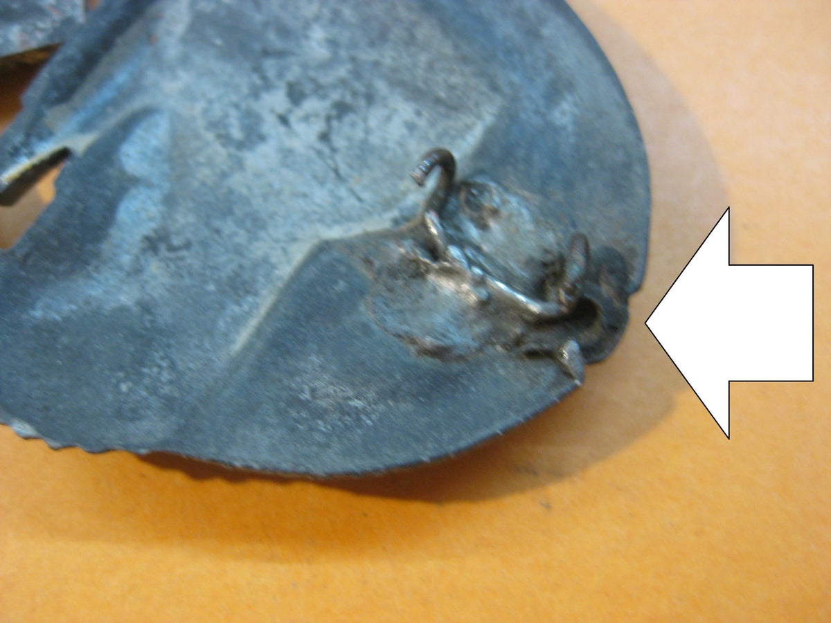 Panzerkampfabzeichen in Silber Hersteller: Karneth