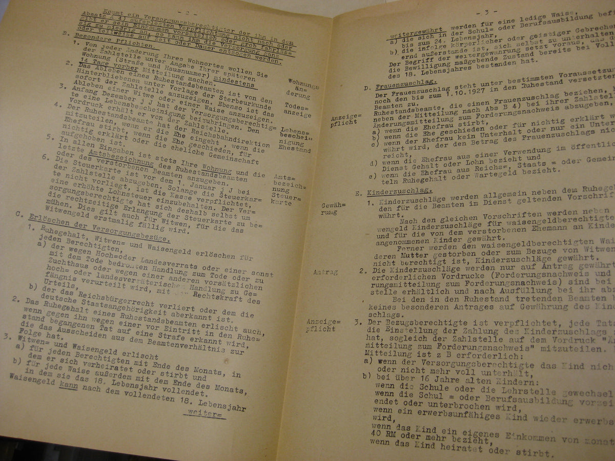 Dokumente Reichsbahn Kassel Eisenbahn Ruhestandsurkunde Verleihungsurkunde