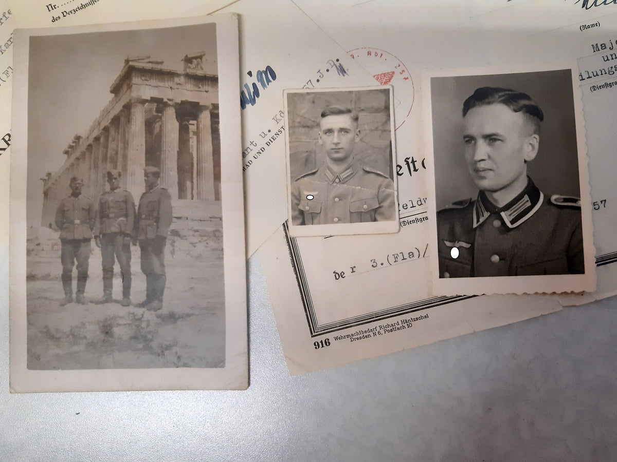 Besitzzeugnis Verleihungsurkunde Orden &amp; Ehrenzeichen Panzerjäger Abteilung 257