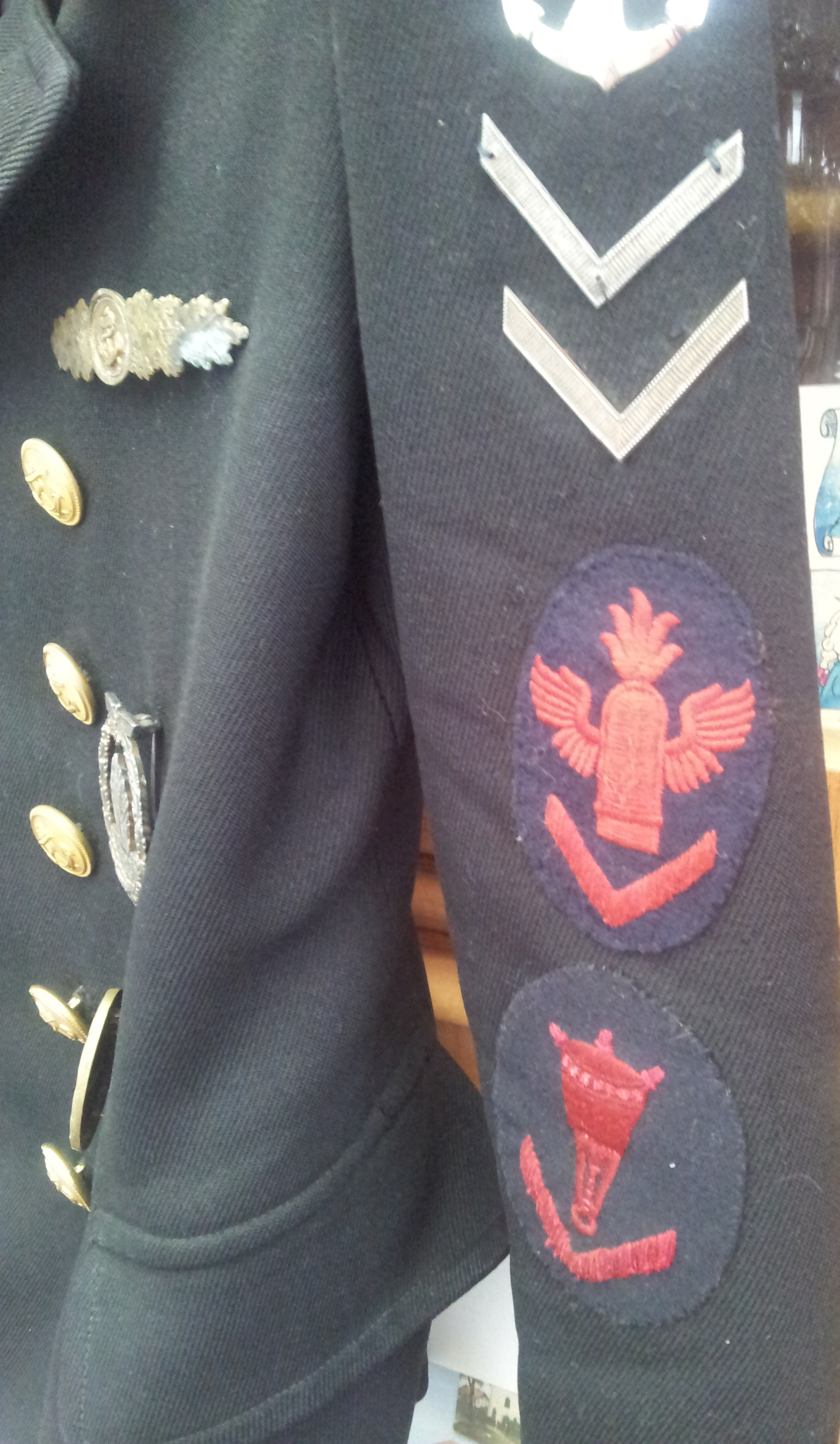 ORIGINAL Uniform Kriegsmarine mit Marinefrontspange