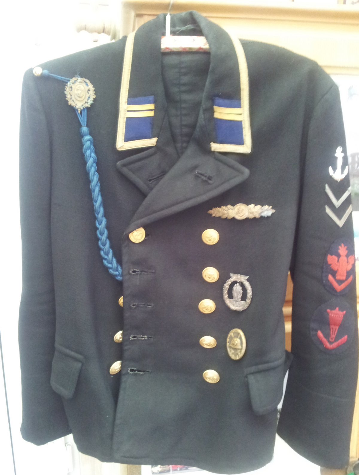 ORIGINAL Uniform Kriegsmarine mit Marinefrontspange