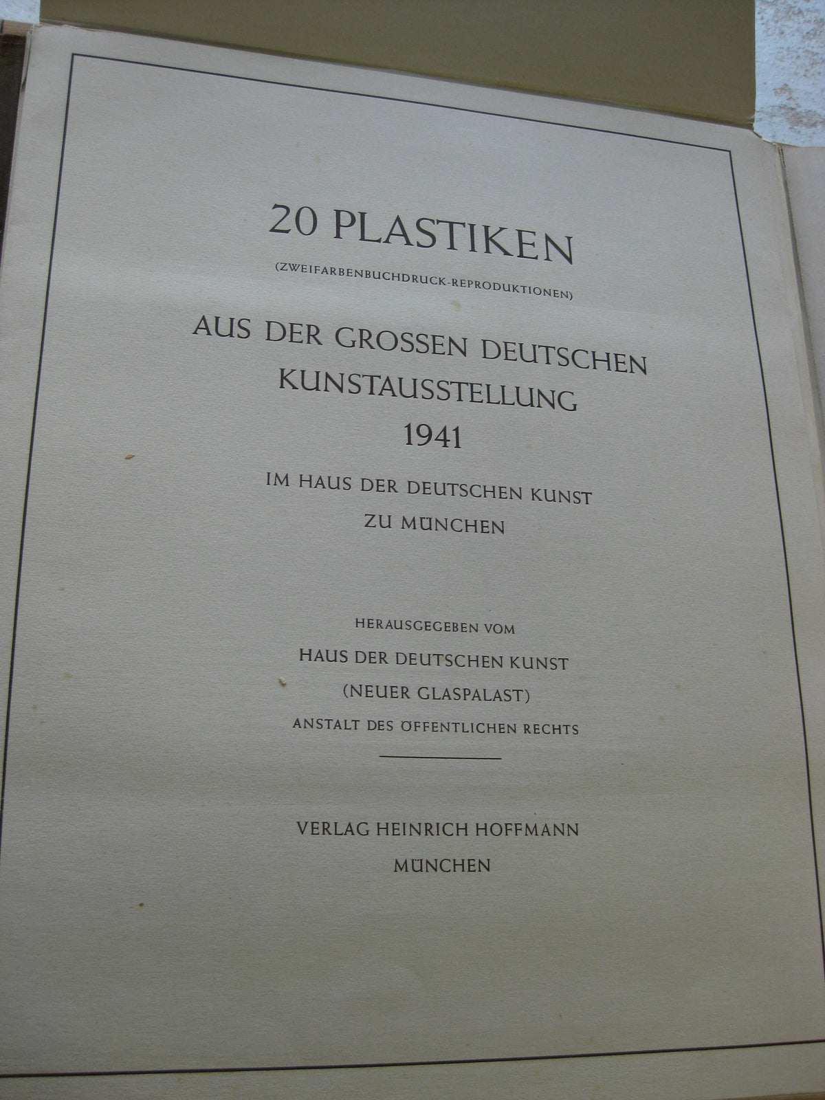 Grosse deutsche Kunstausstellung 1941