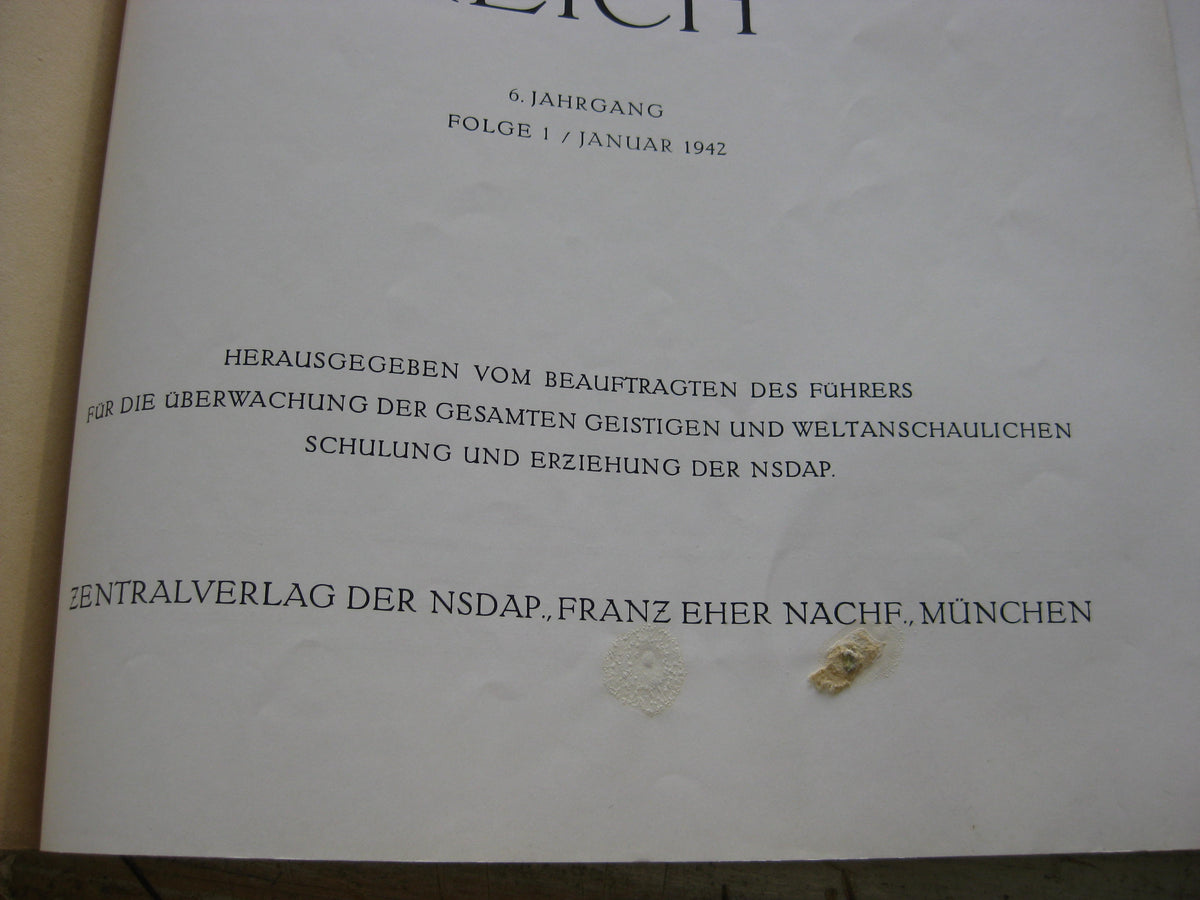 Die Kunst im deutschen Reich 1942