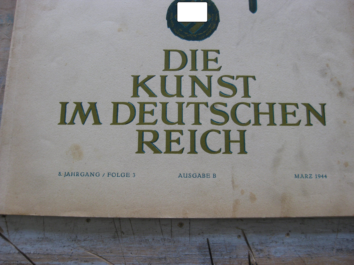 Die Kunst im deutschen Reich 1944