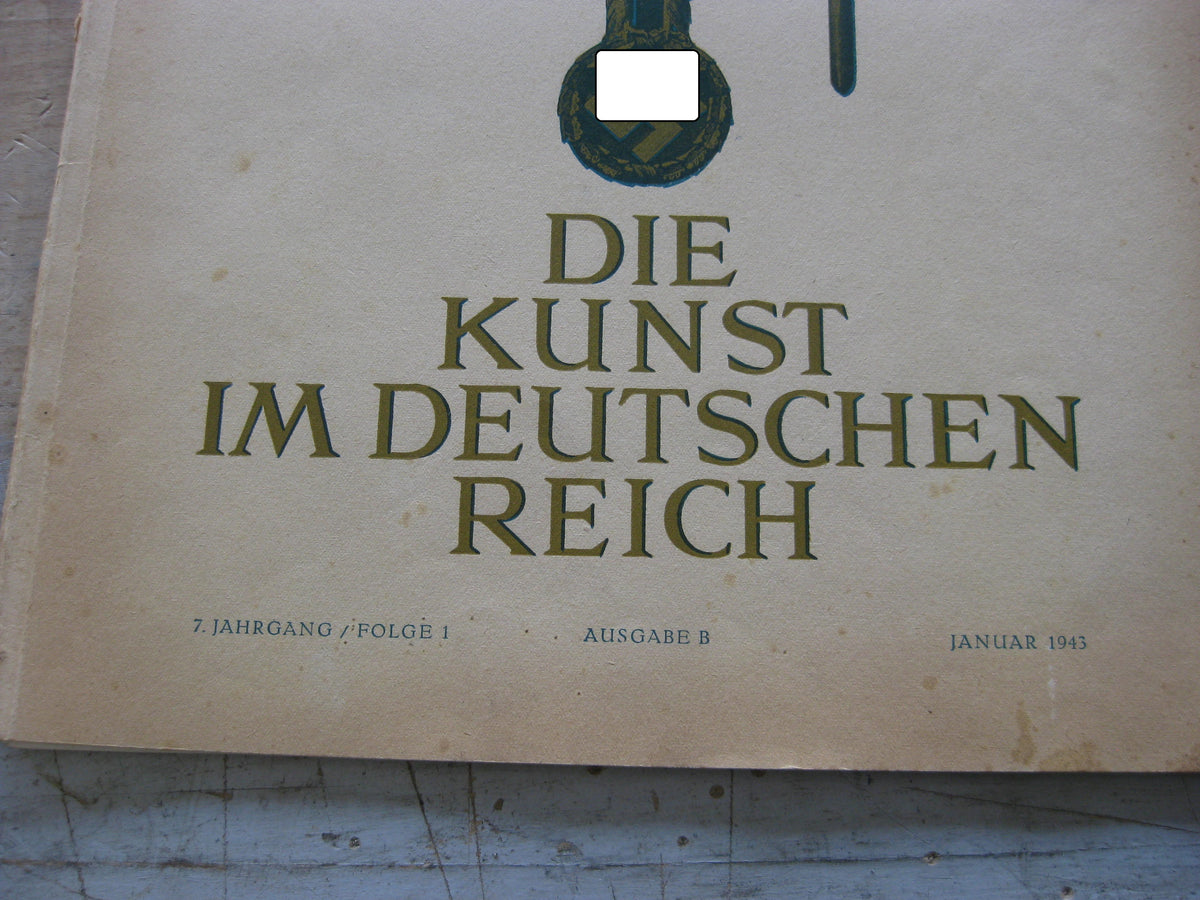 Die Kunst im deutschen Reich 1943