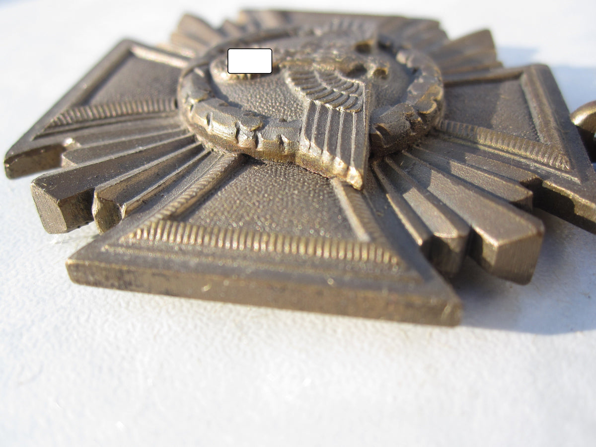 NSDAP Dienstauszeichnung für 10 Jahre in Bronze Hersteller: M1/143