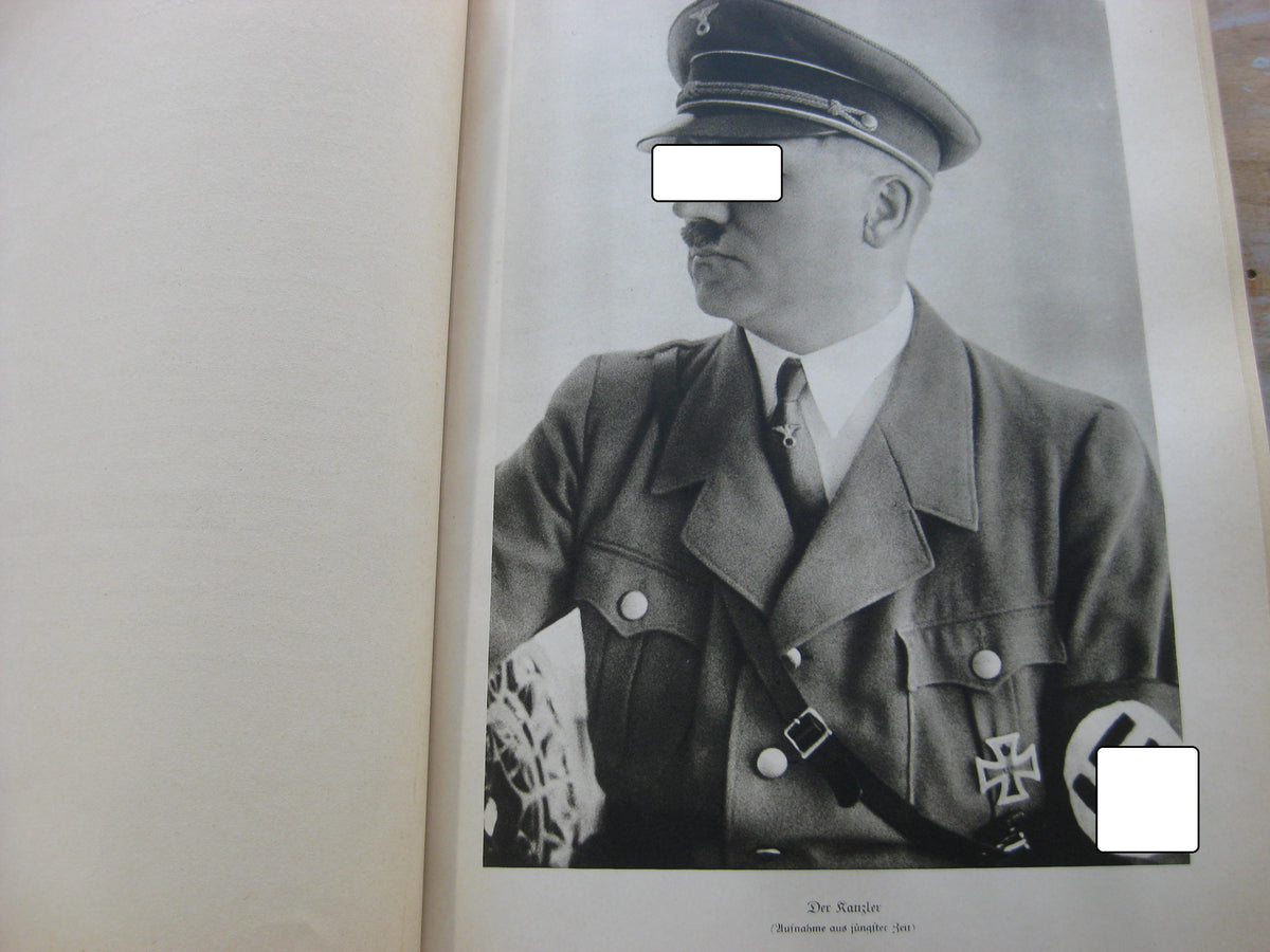 Sammelbilderalbum Deutschland erwacht "Braune Ausgabe" aus dem pers. Besitz eines Ritterkreuzträgers