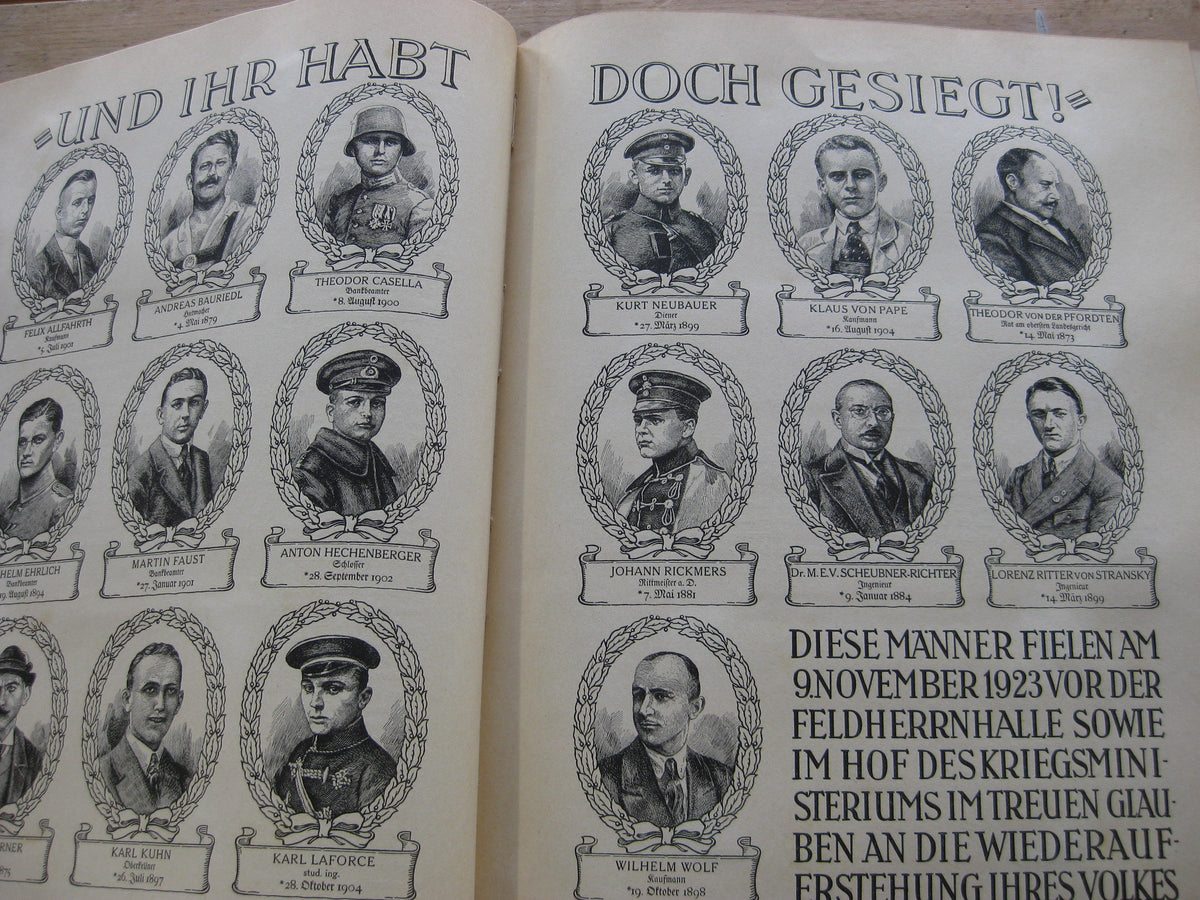Sammelbilderalbum Deutschland erwacht "Braune Ausgabe" aus dem pers. Besitz eines Ritterkreuzträgers