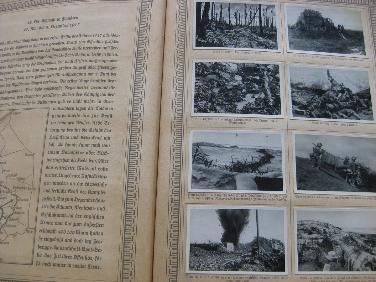 Sammelbilderalbum Der Weltkrieg 1914 - 1918