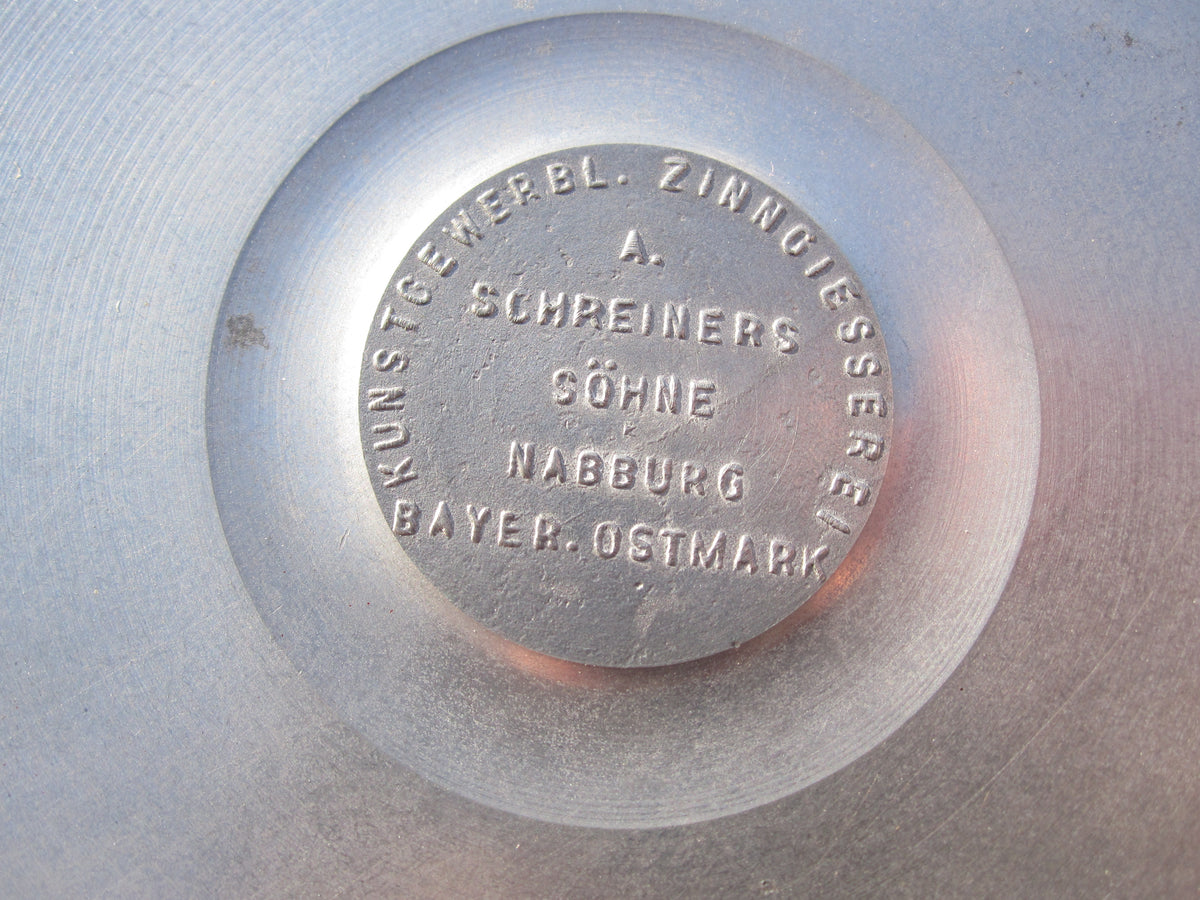 ORIGINAL Zinnteller Olympische Spiele 1936