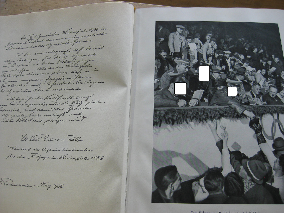 Sammelbilderalbum Olympia 1936 Band 1