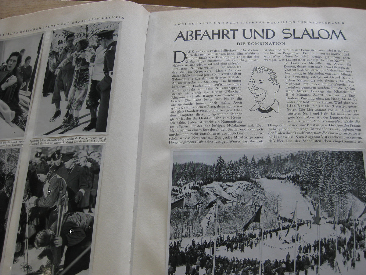 Sammelbilderalbum Olympia 1936 Band 1