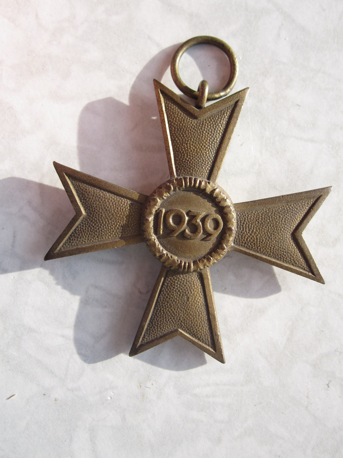 Kriegsverdienstkreuz 2.Klasse OHNE Schwertern KVK2/39 in Verleihungstüte Bury &amp; Leonard Hanu