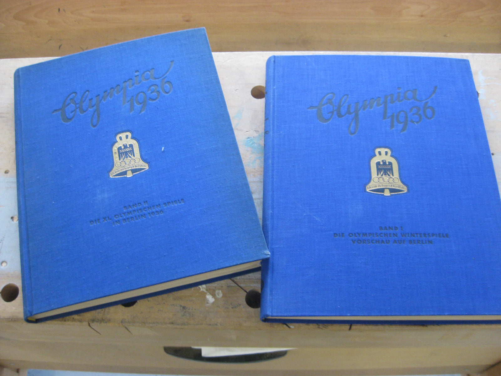 Sammelbilderalbum Olympia 1936 Band 1 & 2