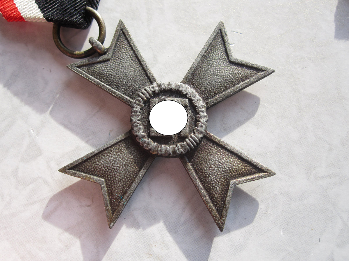 Kriegsverdienstkreuz 2.Klasse OHNE Schwertern KVK2/39 in Verleihungstüte Wiedmann Frankfurt