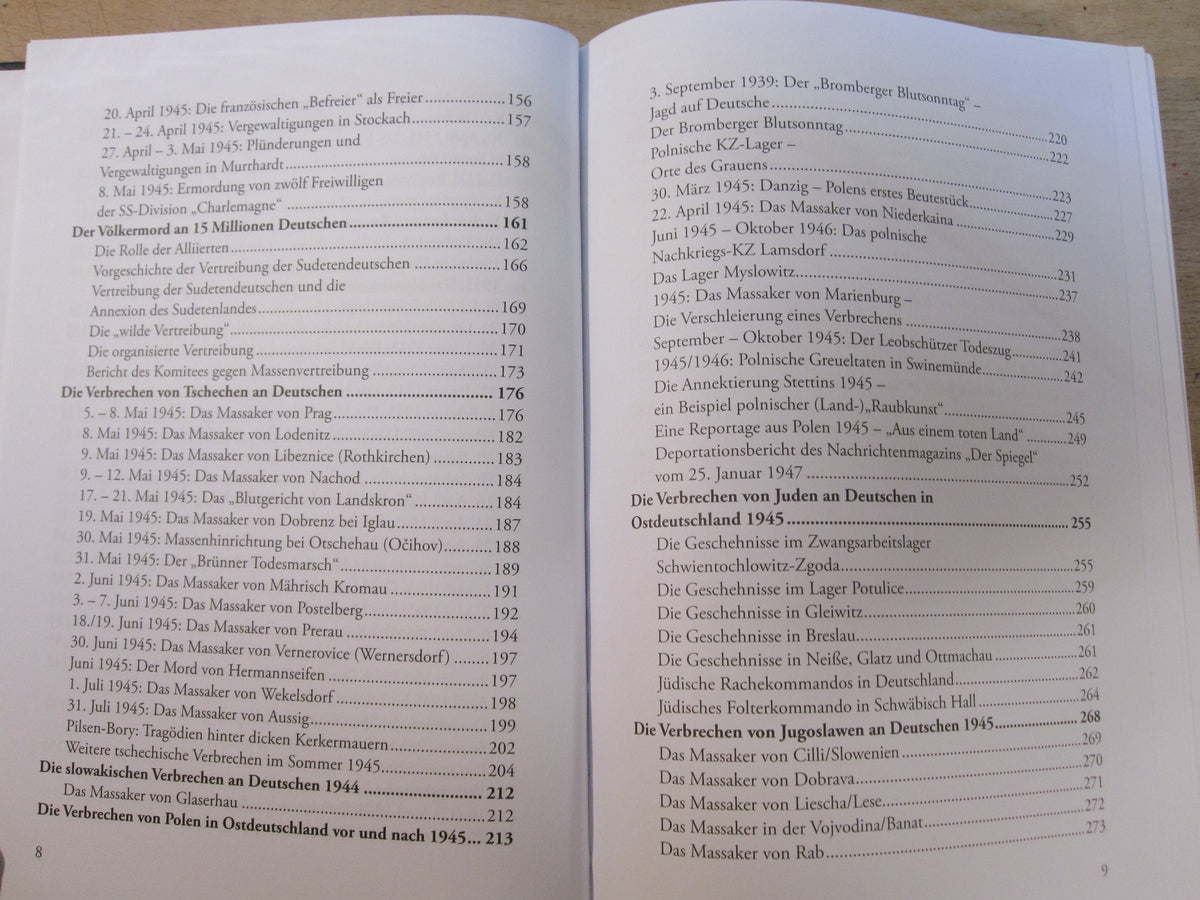 Buch Völkermord an den Deutschen