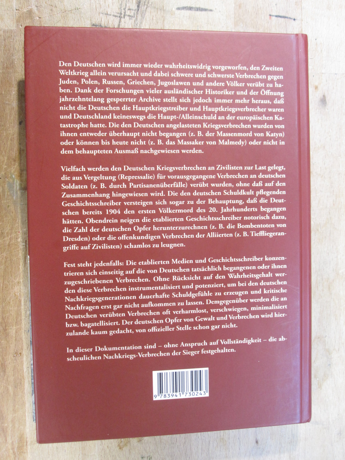 Buch Völkermord an den Deutschen