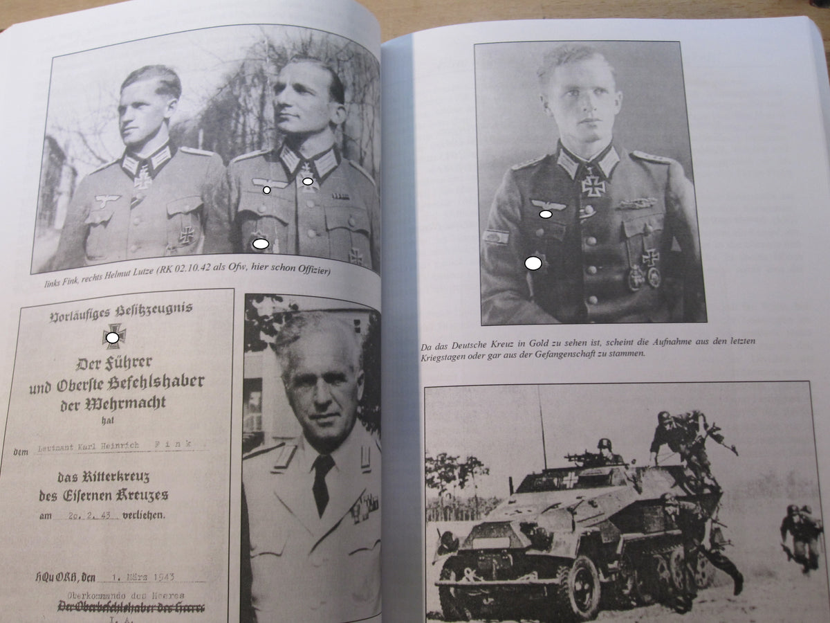 Buch Ritterkreuzträger MIT der Nahkampfspange in Gold