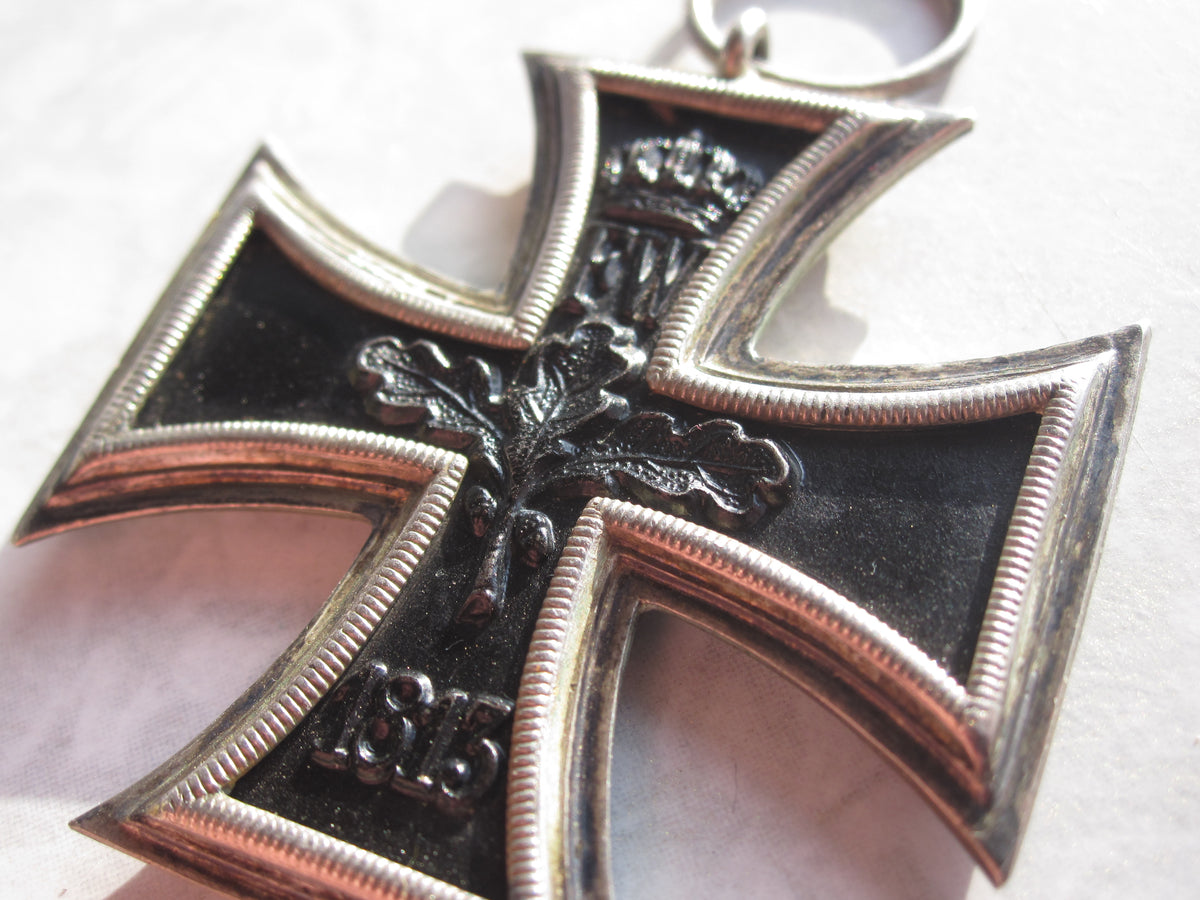 Eisernes Kreuz 2.Klasse 1914 (EK2/14) Hersteller "WS" oder "WM" & SILBERSTEMPEL