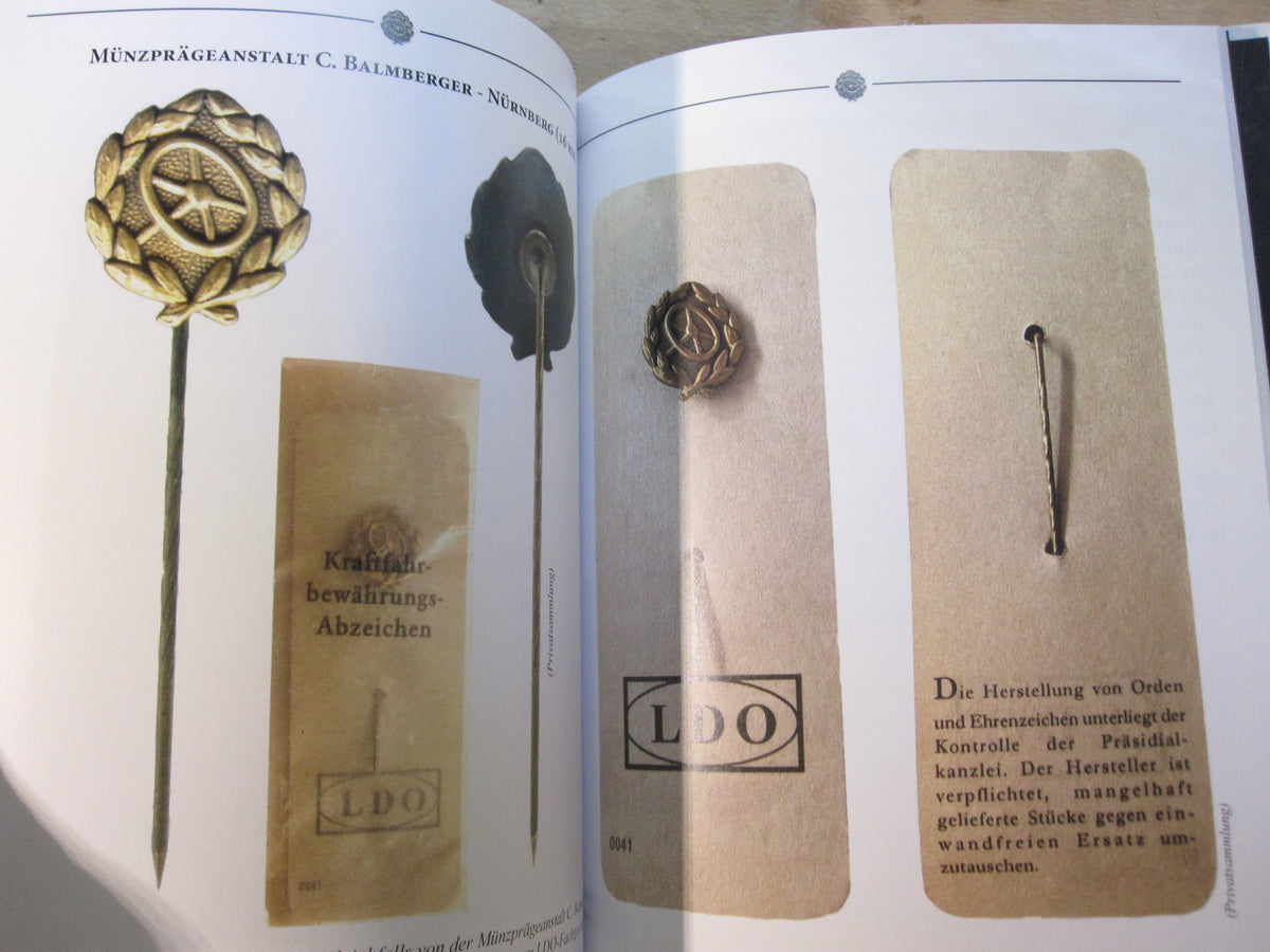 Buch Das Kraftfahr - Bewährungs - Abzeichen der Wehrmacht