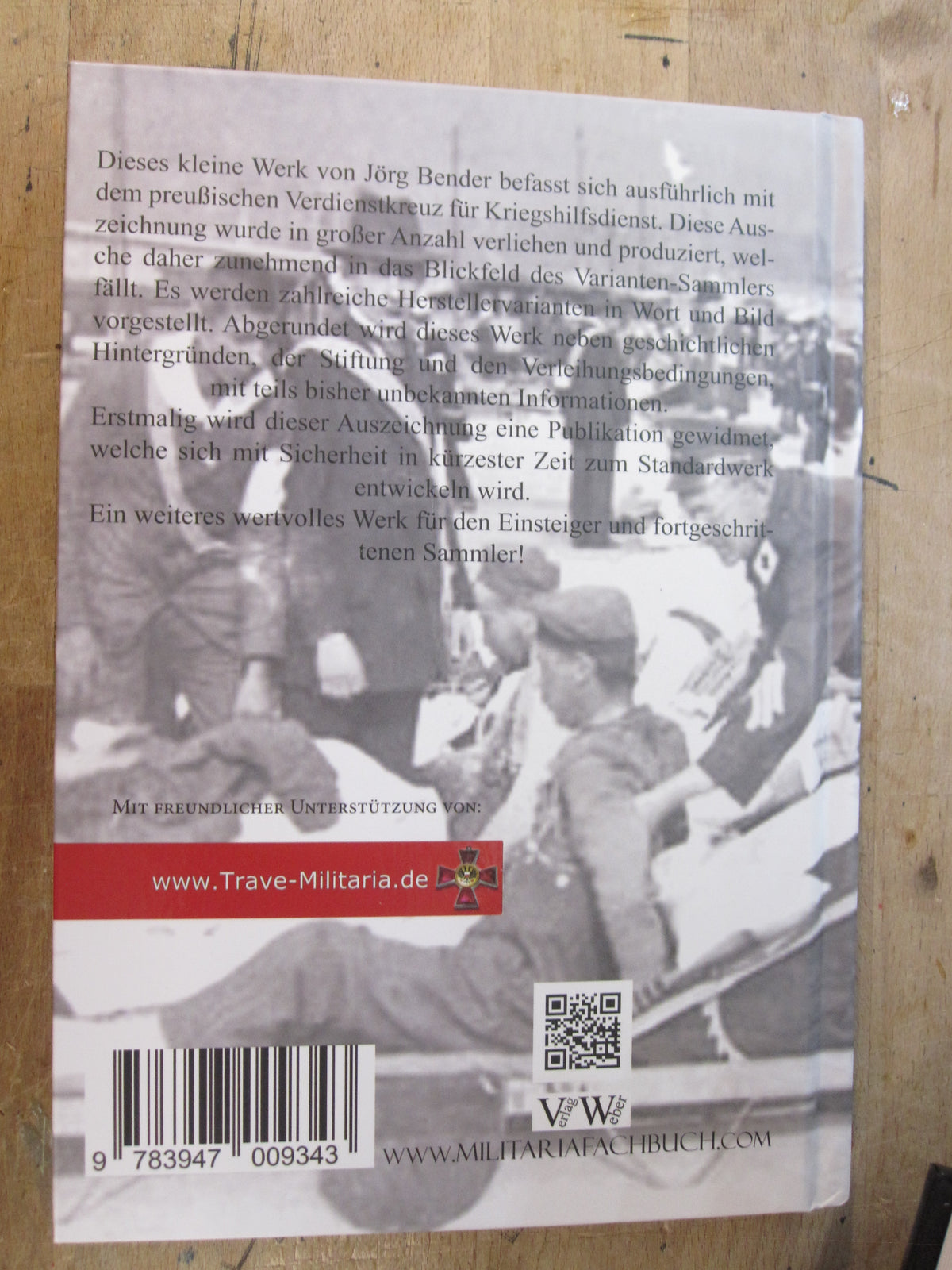 Buch Das Verdienstkreuz für Kriegshilfsdienst