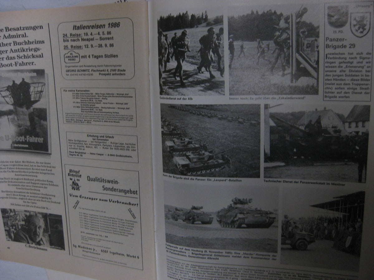 2x Heft Sonderheft Zeitschrift ALTE KAMERADEN von 1985