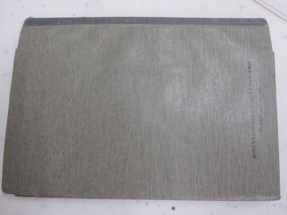 Wehrpaß Leutnant aus der Hansestadt Bremen