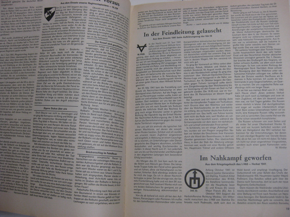 4x Heft Sonderheft Zeitschrift ALTE KAMERADEN von 1983