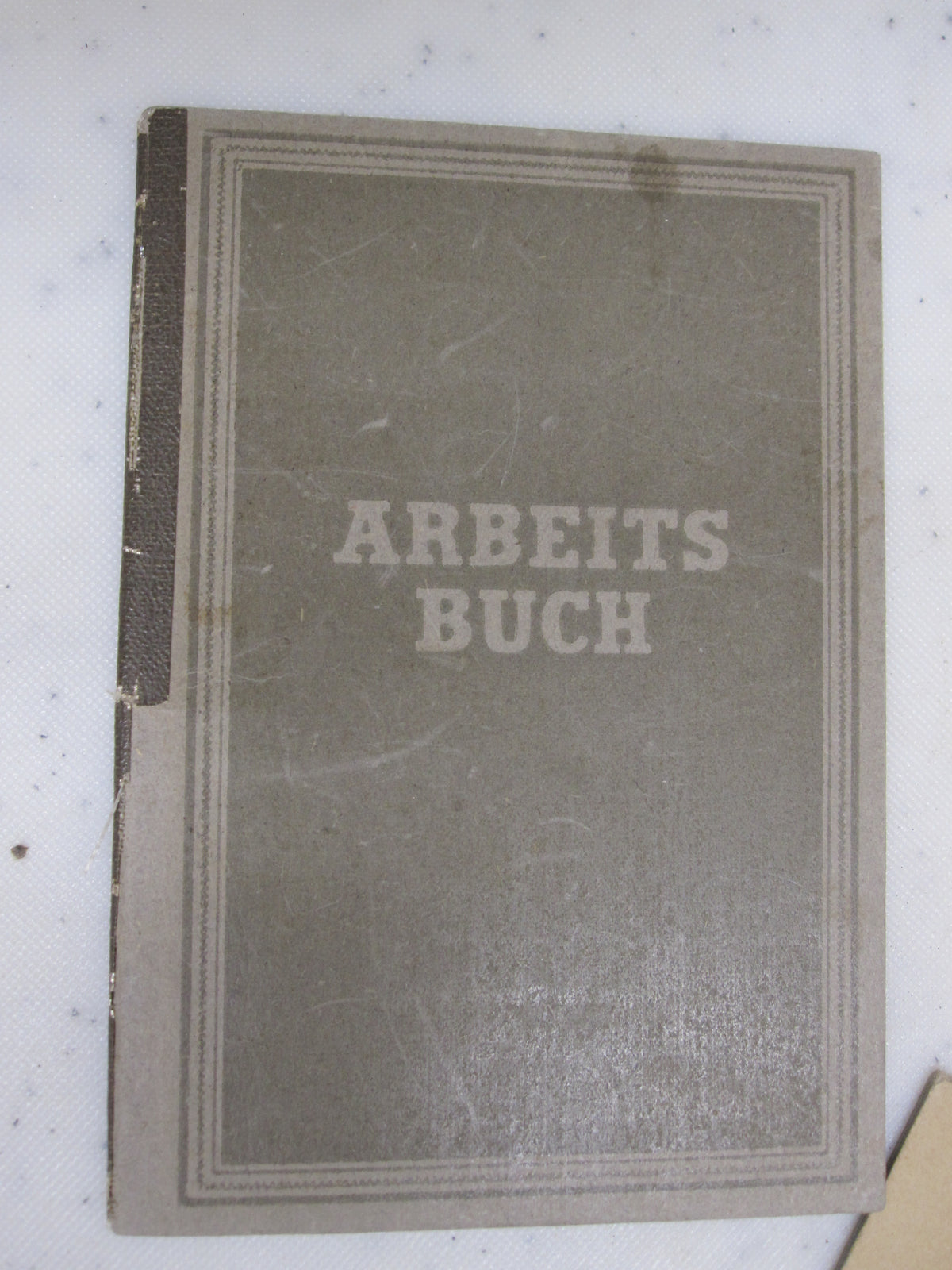 Konvolut einer Frau Arbeitsbuch Protektorat Böhmen &amp; Mähren