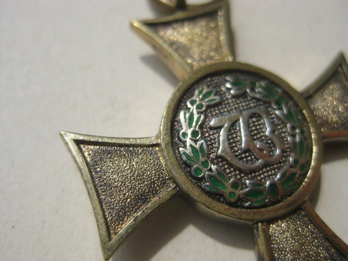 Württemberg Dienstehrenzeichen 1.Klasse für Offiziere 25 oder 21 Dienstjahre 1891