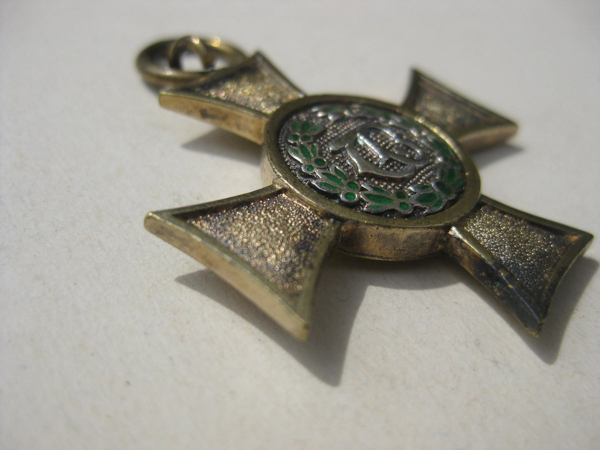 Württemberg Dienstehrenzeichen 1.Klasse für Offiziere 25 oder 21 Dienstjahre 1891