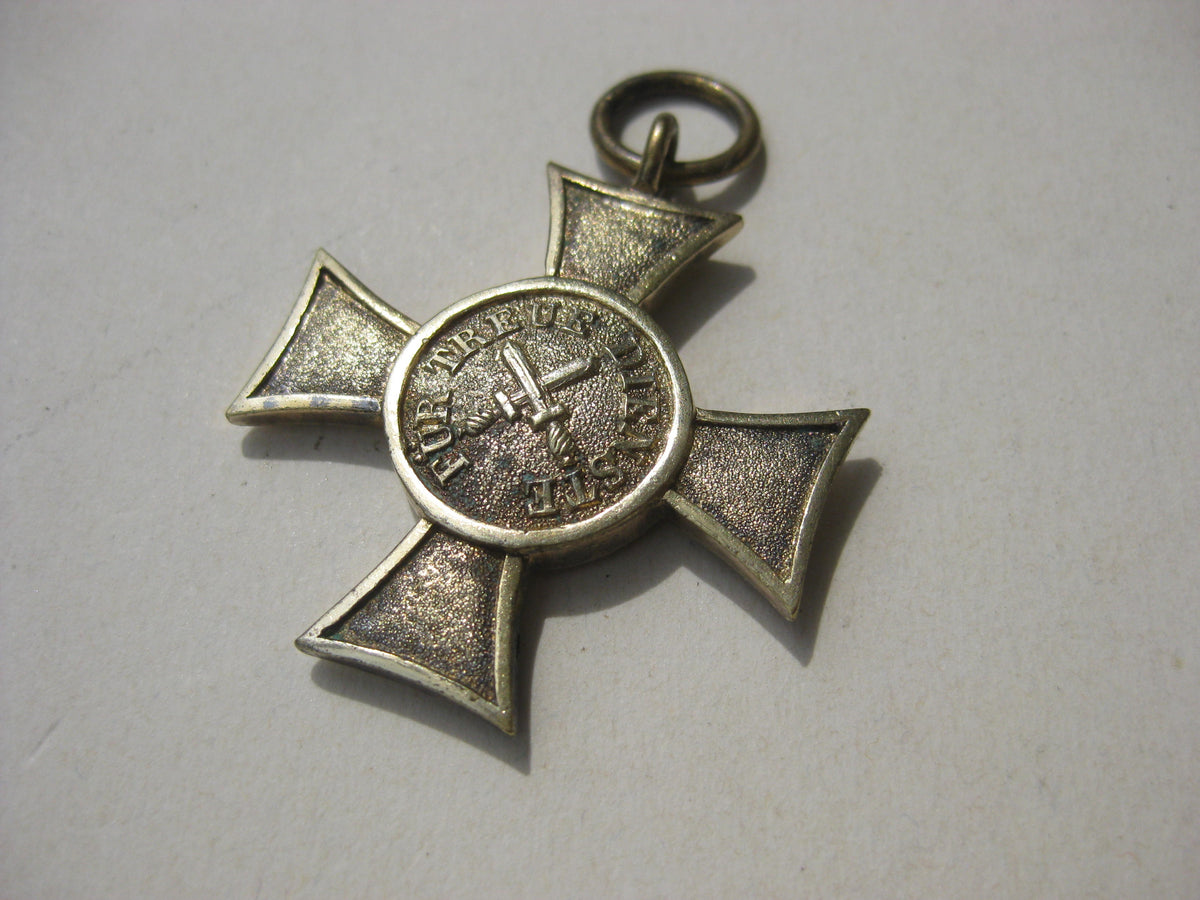 Württemberg Dienstehrenzeichen 1.Klasse für Offiziere 25 oder 21 Dienstjahre 1891