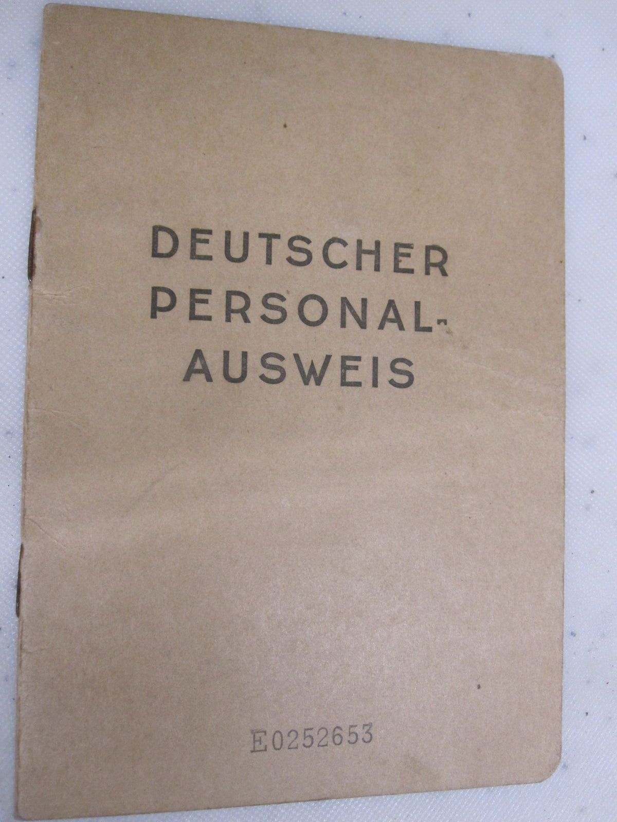 Konvolut einer Frau Arbeitsbuch Protektorat Böhmen &amp; Mähren