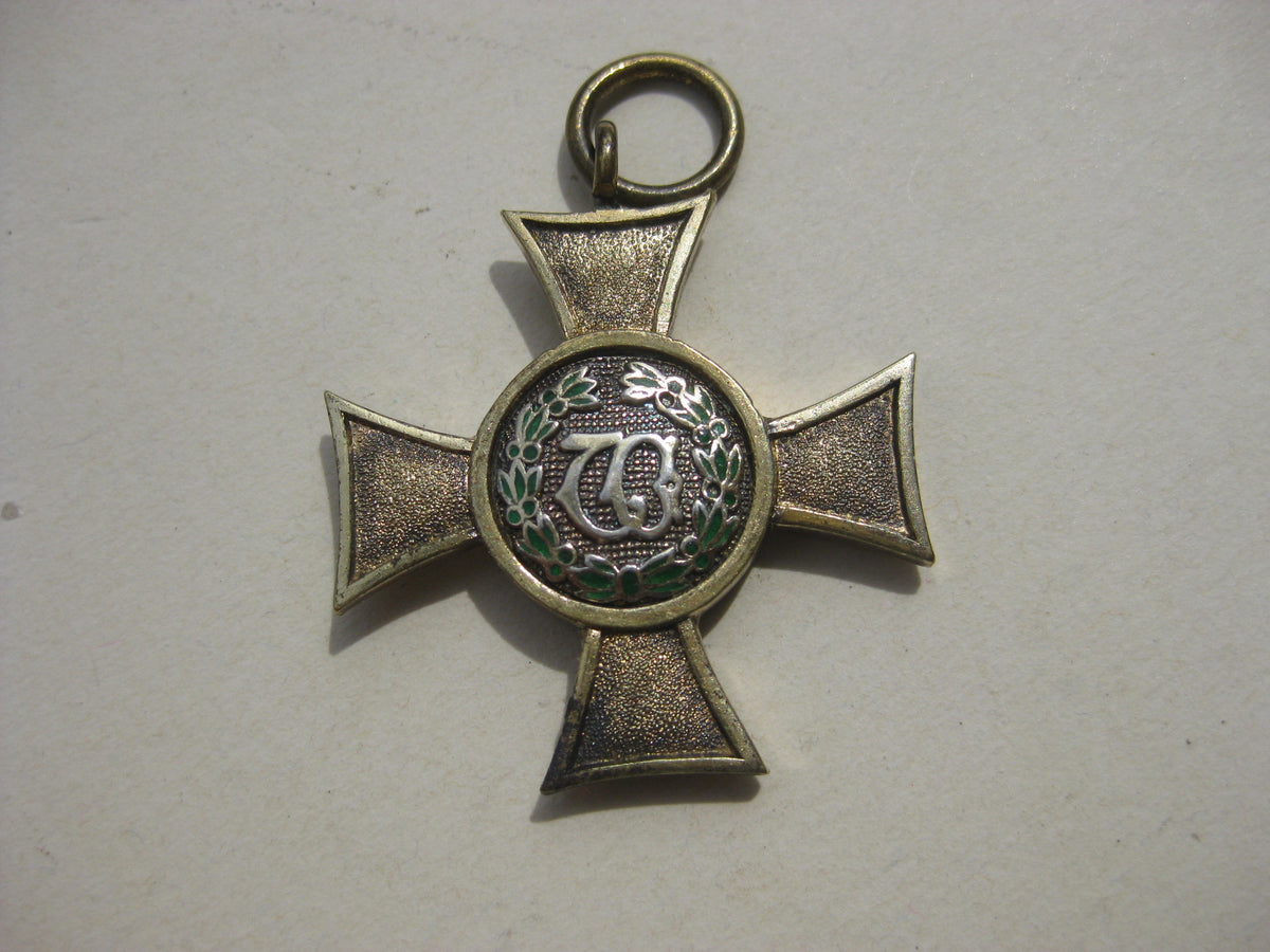 Württemberg Dienstehrenzeichen 1.Klasse für Offiziere 25 oder 21 Dienstjahre 1891