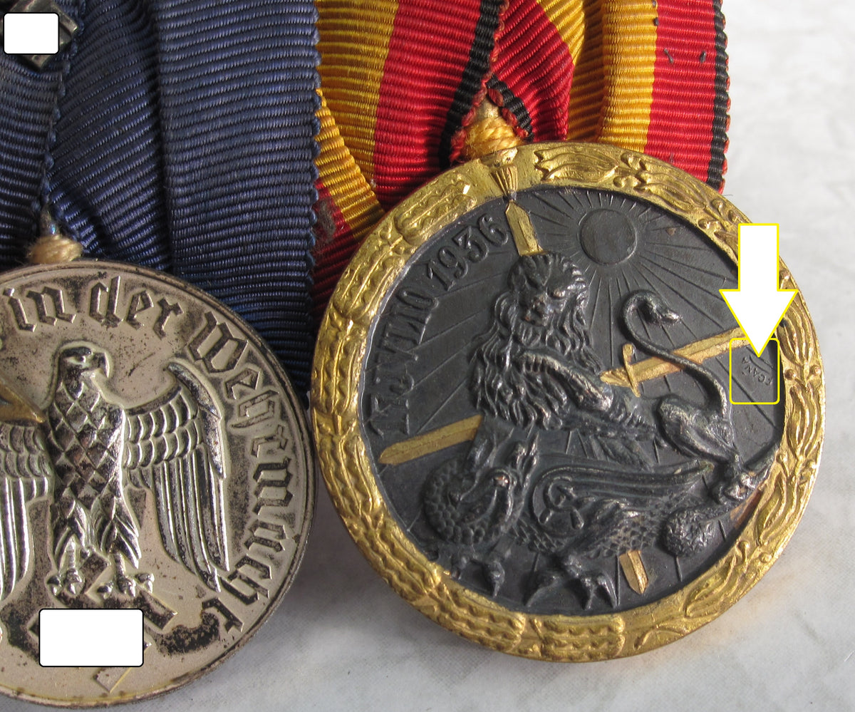 3er Ordensspange Eisernes Kreuz (EK2/39) Luftwaffe