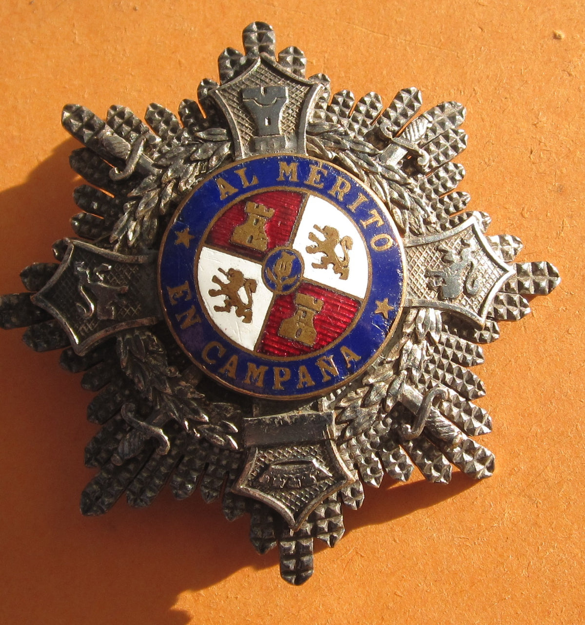 spanischer Orden Siegesstern SPANIEN verliehen an deutschen Luftwaffenoffizier 1939