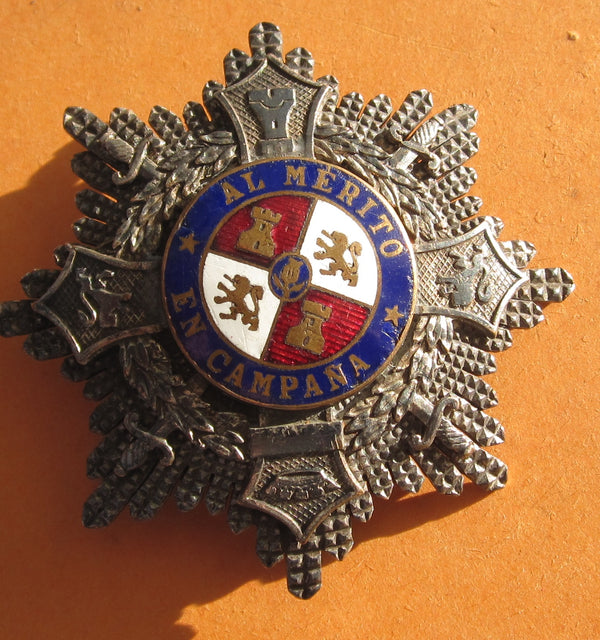 spanischer Orden Siegesstern SPANIEN verliehen an deutschen Luftwaffen