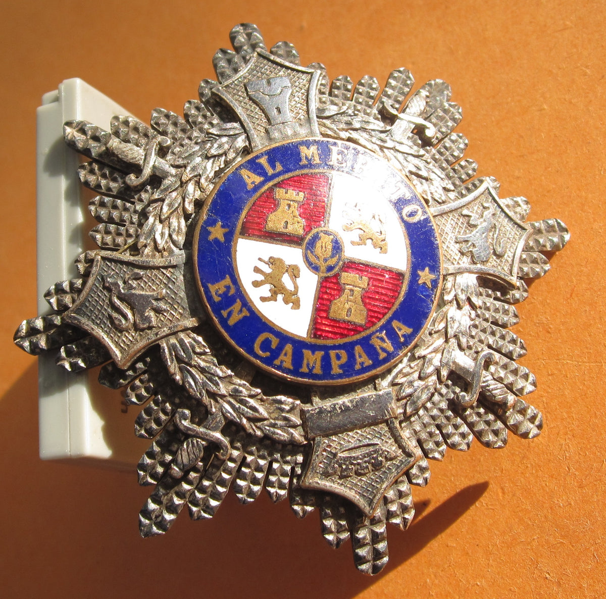 spanischer Orden Siegesstern SPANIEN verliehen an deutschen Luftwaffenoffizier 1939