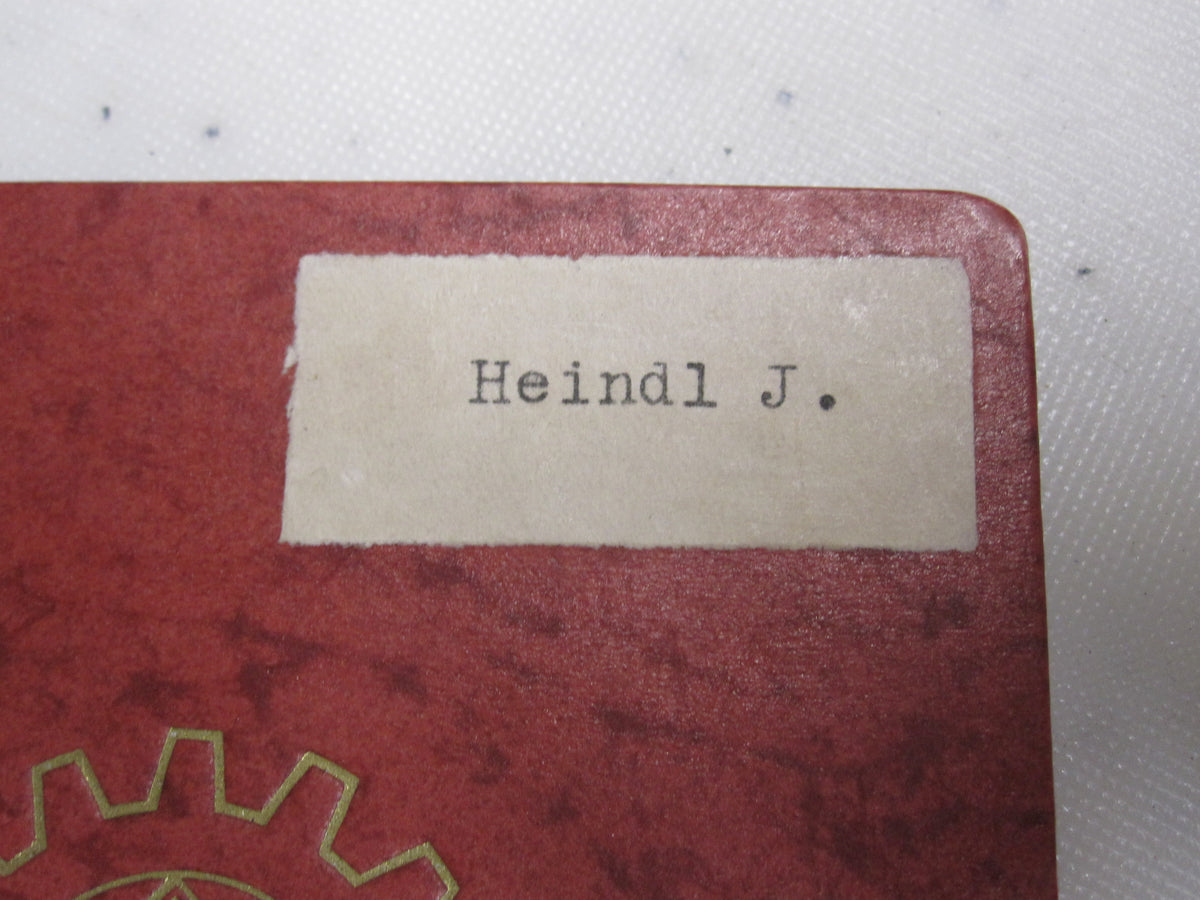 H.W.  -   -  SS Unterführer Ausweis &amp; Parteibuch &amp; Mitgliedsbuch DAF Tolles Set !!!!