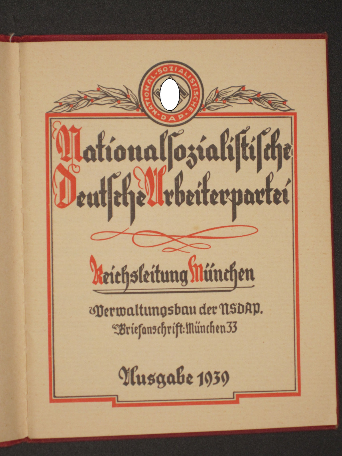 H.W.  -  -  Parteibuch &amp; Wehrpaß Österreich Klagenfurt / Wels OSTMARK