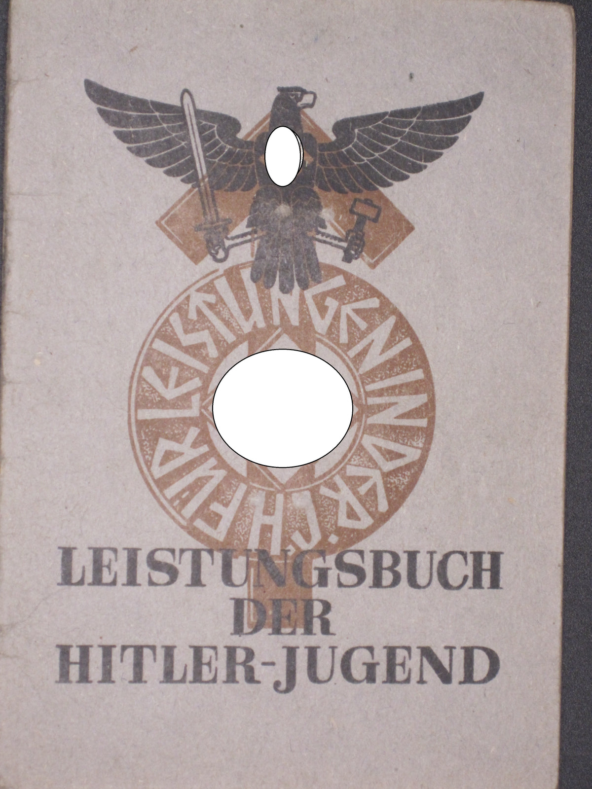 H.W.  -  -  Set Leistungsbuch &amp; Schießbuch der Hitlerjugend (HJ) Hamburg 1940