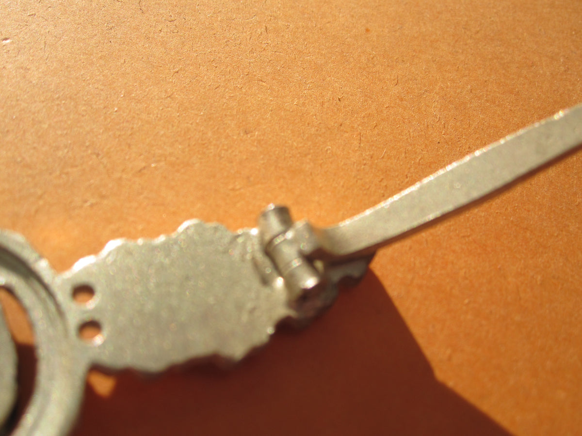 Frontflugspange für Kampfflieger in SILBER aus BUNTMETALL