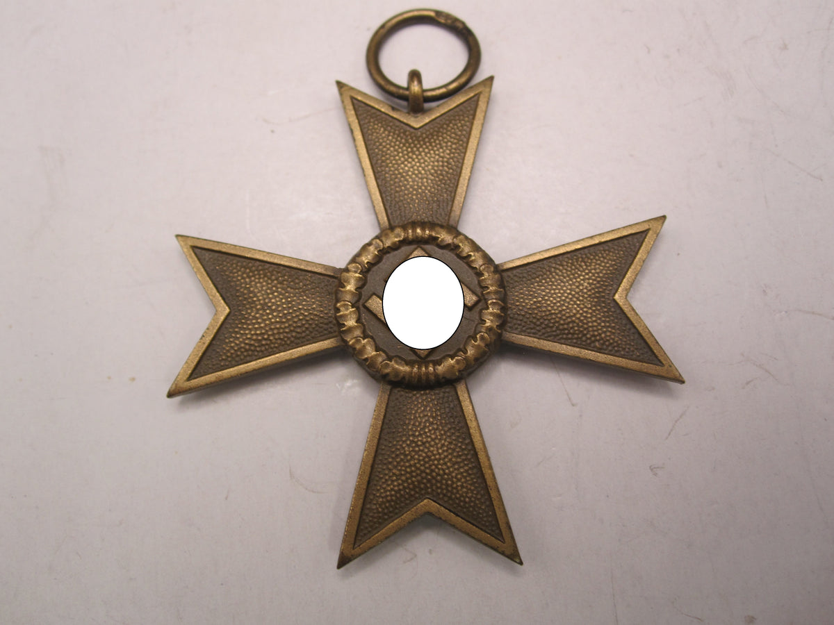 Set Kriegsverdienstkreuz 2.Klasse OHNE Schwertern KVK2/39 in Verleihungstüte Gottlieb Wagner