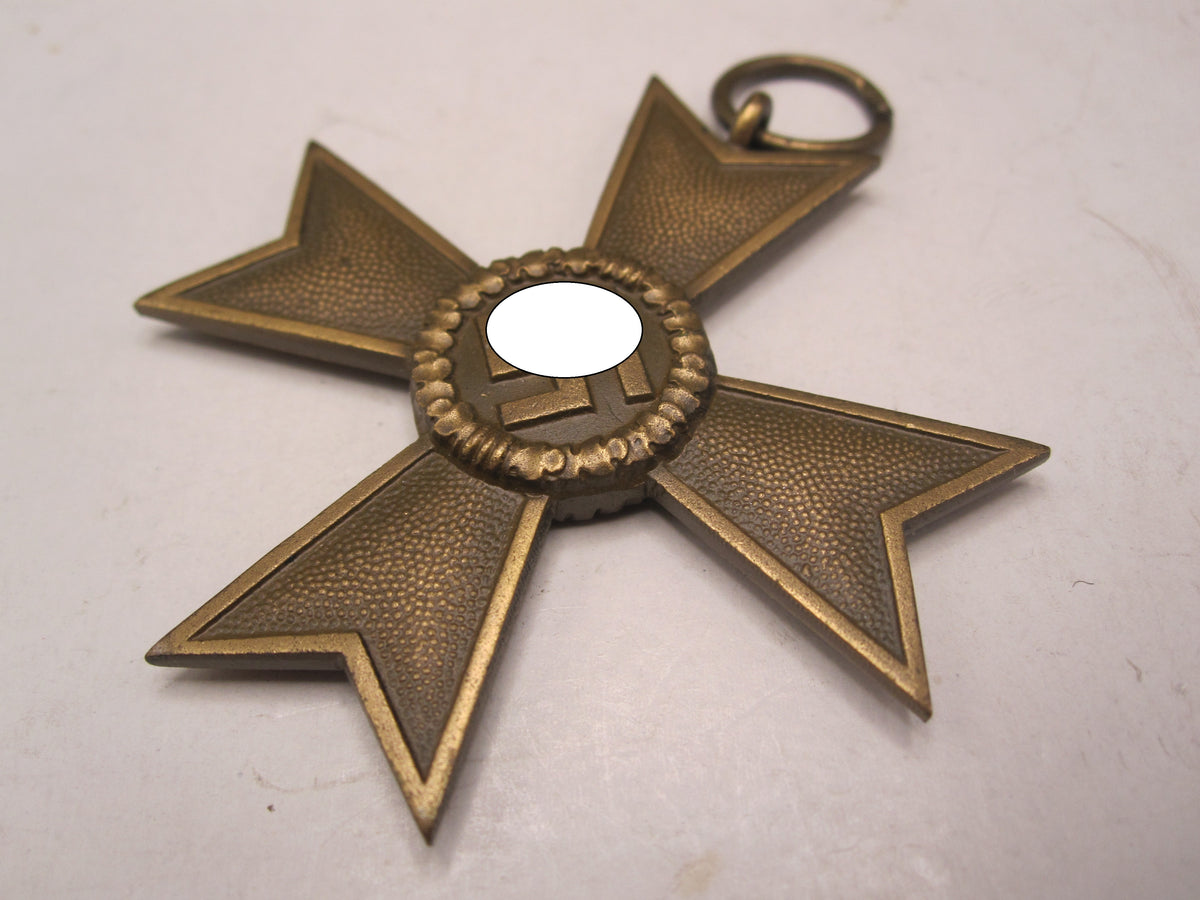 Set Kriegsverdienstkreuz 2.Klasse OHNE Schwertern KVK2/39 in Verleihungstüte Gottlieb Wagner