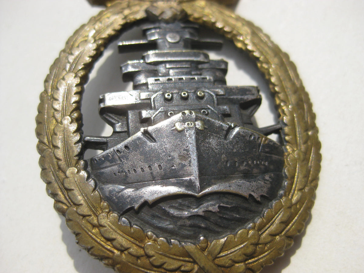 Flottenkriegsabzeichen Dickschiffabzeichen Kriegsmarine