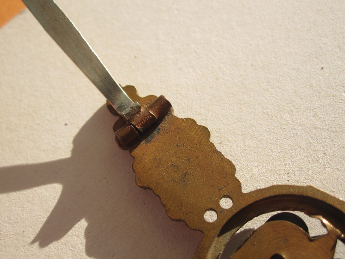 Frontflugspange für Kampfflieger in BRONZE aus BUNTMETALL