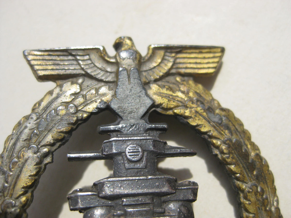 Flottenkriegsabzeichen Dickschiffabzeichen Kriegsmarine