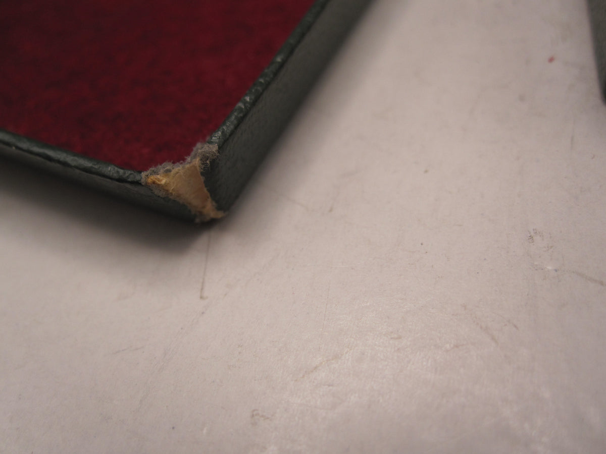 Leeres Verleihungsetui für Polizeimedaille Dienstauszeichnung 8 Jahre