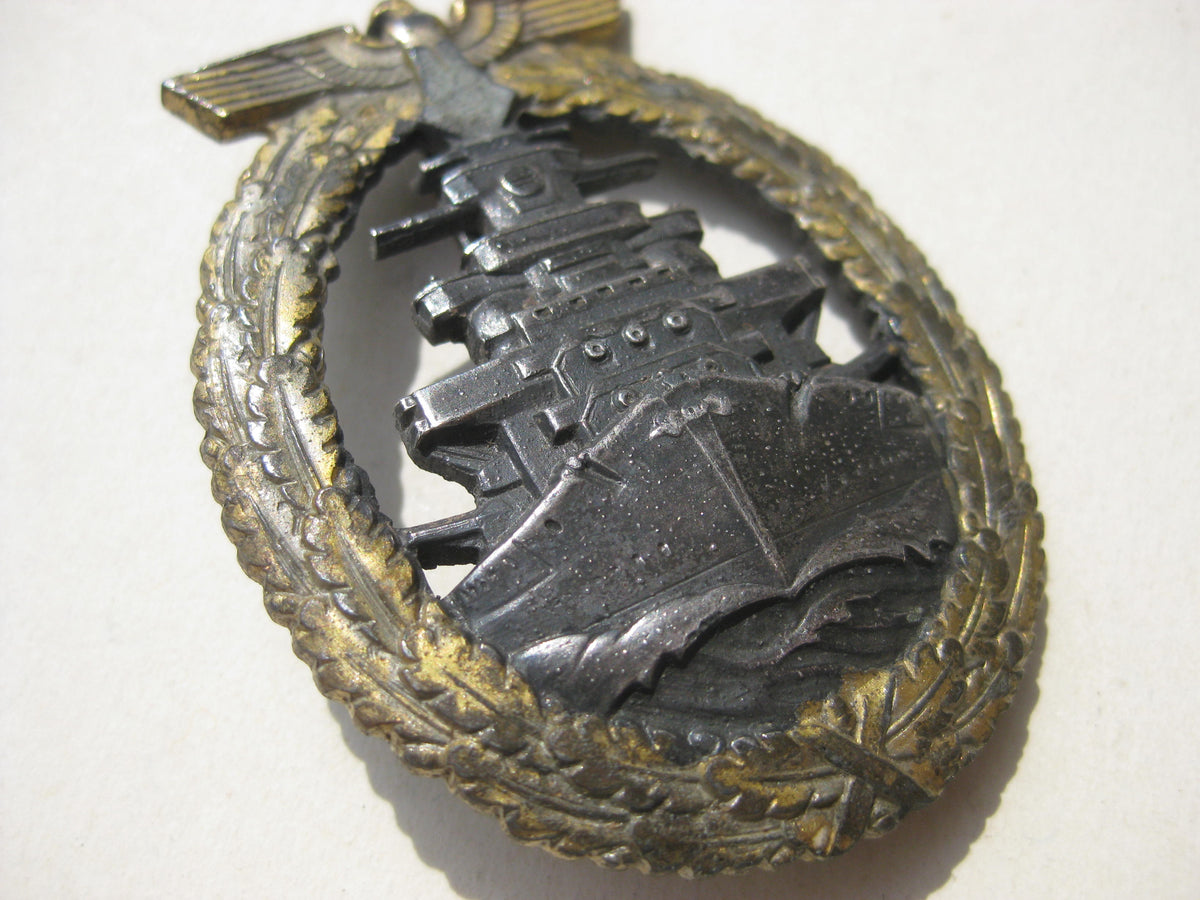 Flottenkriegsabzeichen Dickschiffabzeichen Kriegsmarine