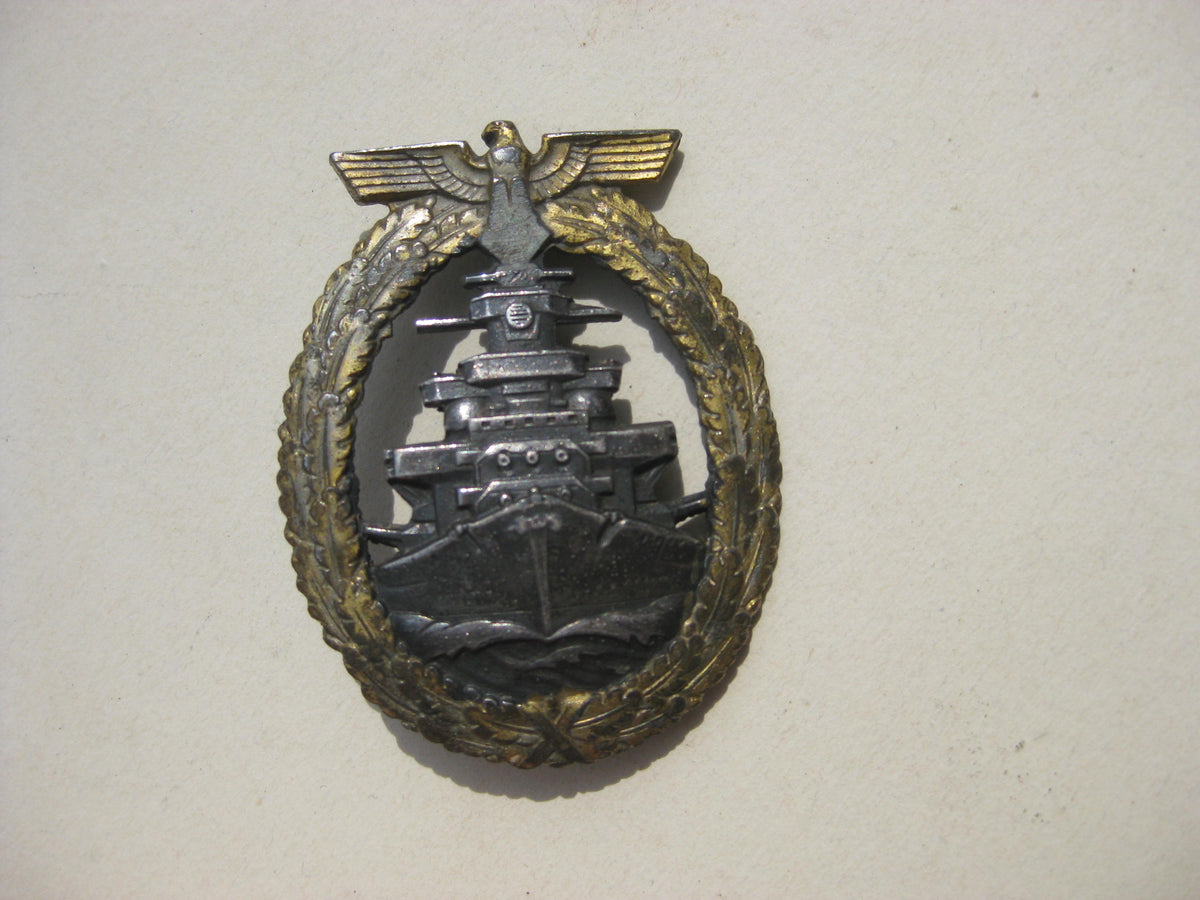 Flottenkriegsabzeichen Dickschiffabzeichen Kriegsmarine